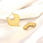 Minimalist Drops Earrings-925 Sterling Gold Gold plated Matt Orient Sultan 1001 Nights Arabic Style-OHR925-27