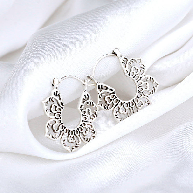 925 silver earrings karma III - Ear925-130