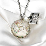 World Travel Wanderlust Globetrotter Hiker Chain-Fernweh Abschiedsgeschenk-VIK-11