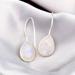 925 Sterling Silver Moonstone Earrings OHR925-93