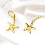 Starfish Earrings Gold &amp; Silver Plated - VINOHR-44