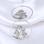 Grob Spiral Earrings - 925 Sterling Silver Tree of Life Earrings Ear 925-79