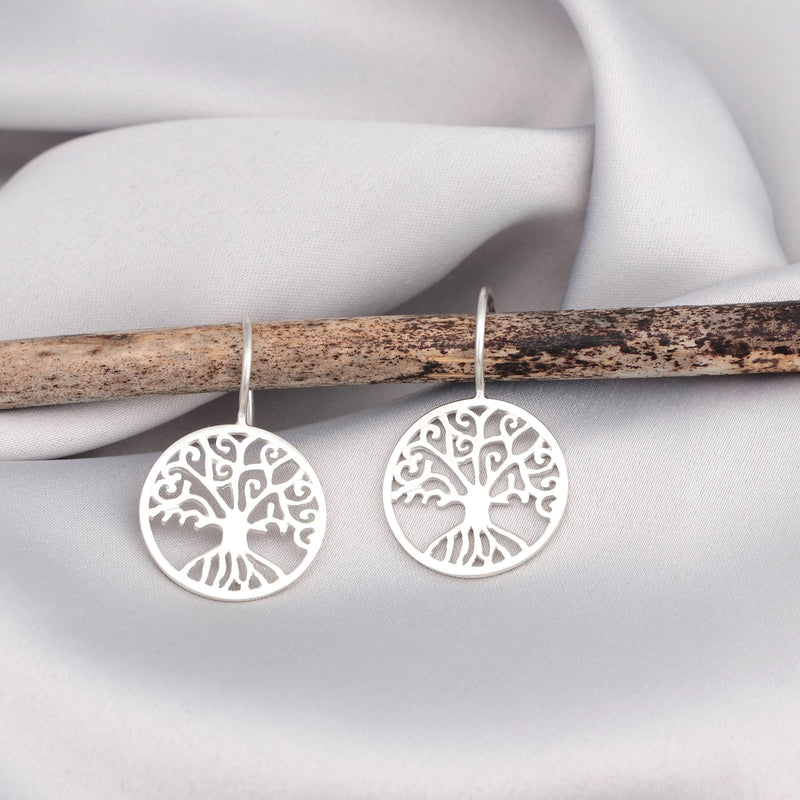 925 sterling silver earrings "Tree"