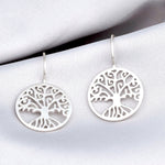 925 sterling silver earrings "Tree"