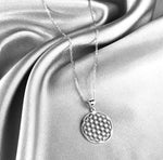 925 Sterling Silver Chain Flower of Life - K925-80