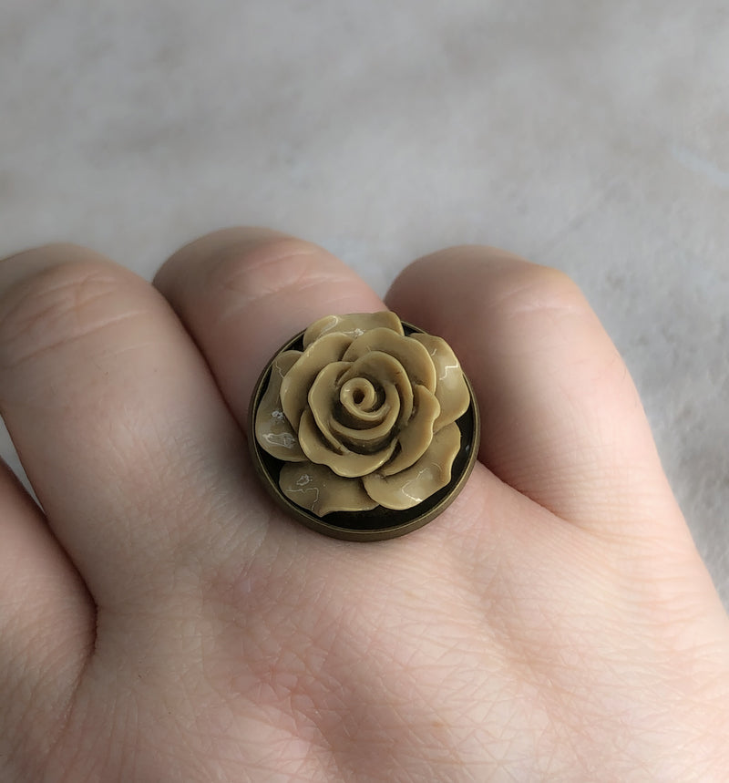 "Herbs" Ring in Vintage Style - Vinrin-45