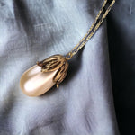 925 sterling gilded chain "Cafe au Lait"