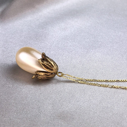 925 sterling gilded chain "Cafe au Lait"