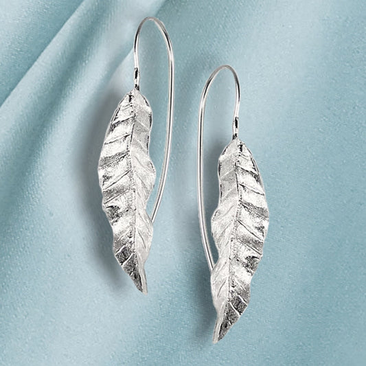 925 silver earrings "Autumn leaves" - Ear925-122