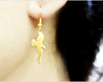 Mögen Earrings - timeless minimalist gilded jewelry - vinohr-89