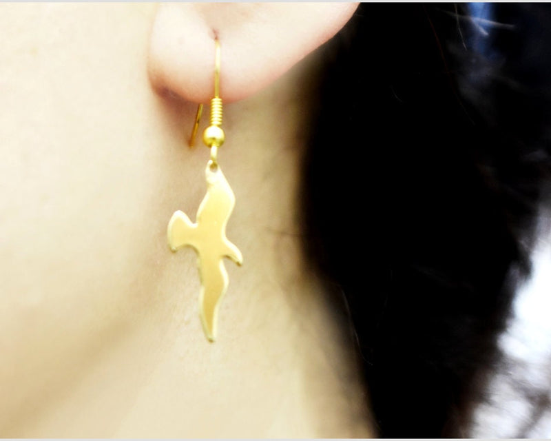 Mögen Earrings - timeless minimalist gilded jewelry - vinohr-89