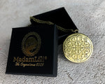 Photo medallion necklace with your photo Personalized oriental pendant-VIK-126