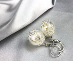 Dandelion Pust Floral Earrings - Elegant Ornament Earrings - Vinohr-67