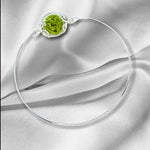 Genuine Green Moos Bangle - Minimalist Nature Jewelry - Retars 28