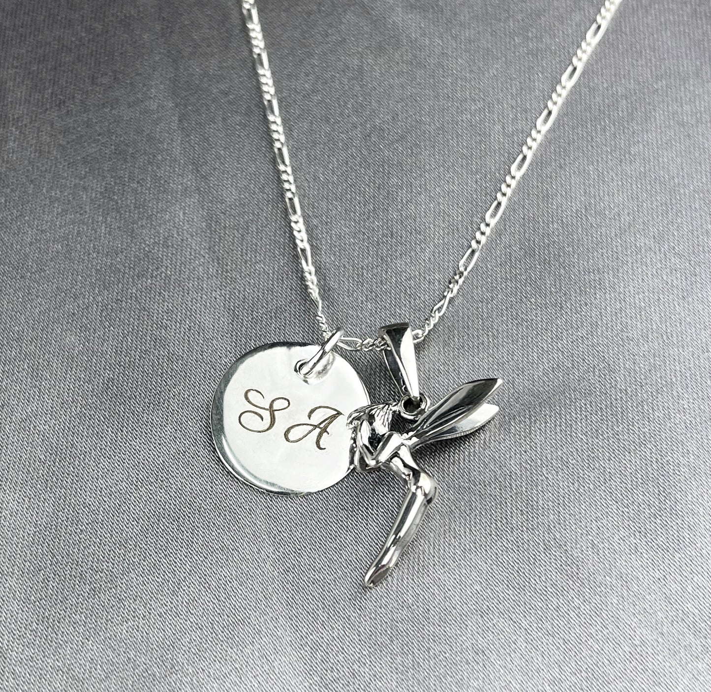 925 Lucky Fairy Letter Chain Sterling Silver Chain - K925-86