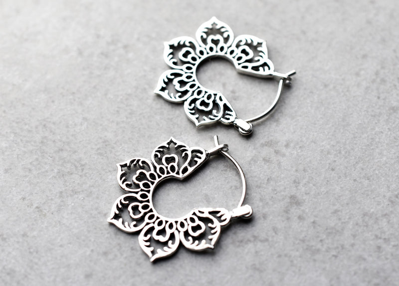 925 silver earrings karma III - Ear925-130