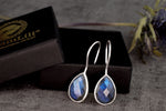 925 Sterling Silver Labradorite Earrings - Ear925-97