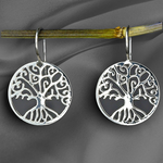 925 sterling silver earrings "Tree"