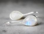 925 Sterling Silver Moonstone Earrings OHR925-93