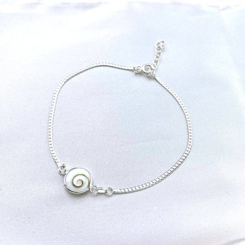 925 Sterling Silver Bracelet Shiva Eye - Arm925-26