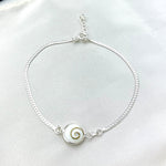 925 Sterling Silver Bracelet Shiva Eye - Arm925-26