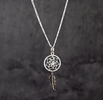 925 dream catcher silver chain